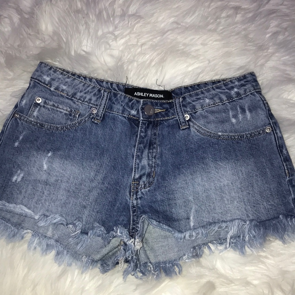 ashley mason jean shorts